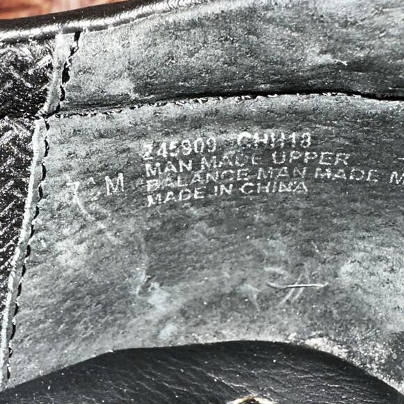 BOC Born Concept Womens Size 7.5 M Black Leather Loafers Slip On Flats Shoes - Picture 10 of 10